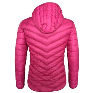 Winter women's plain light down jacket
