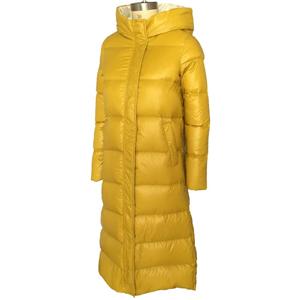 High fashion winter women fashion long lightweight duck down jacket
