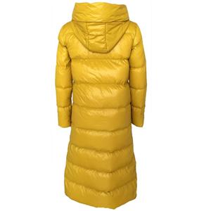 High fashion winter women fashion long lightweight duck down jacket