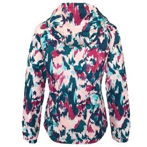 Ladies Waterproof windbreaker durable printing Jacket