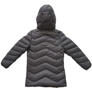 Girls oblique quilted light weight down jacket