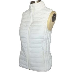 Winter women's fashion stand collar light down vest