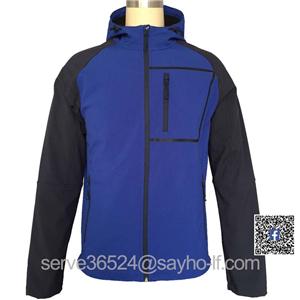 Outdoor 2 layers water resistant breathable active softshell jacket
