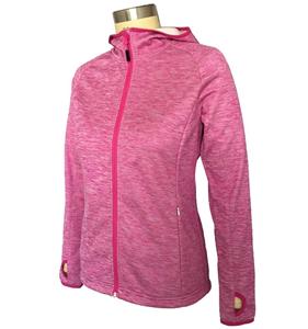Customized design women water resistant bright color softshell jacket with fleece lining