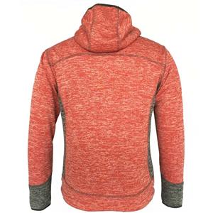 Outdoor sports hoody melange fleece jacketh hybrid alpine trekking fleece jacket