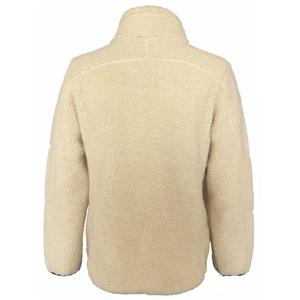 OEM ODM Women sherpa bonded mesh fleece jacket