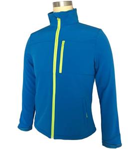 Outdoor casual active mens softshell jacket