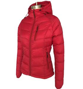 Women light weight down jacket duck down jacket with long sleeve