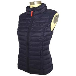 Winter women fake down vest