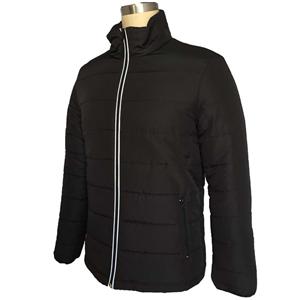 Winter mens polyester padded jacket