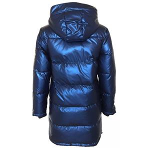 Wholesale womens long polyester padded down coat