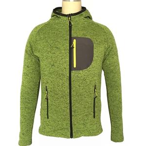 Outdoor sports hoody melange lightweight fleece jacketh hybrid alpine trekking fleece jacket