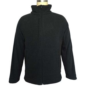 Men outdoor hybrid fleece jacket with customized logo