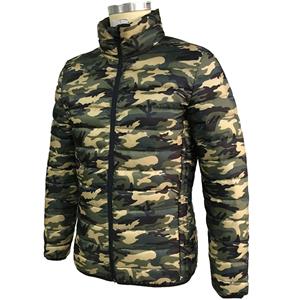 Cheap winter men outdoor camo hunting light weight duck down jacket