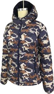 Customized Camo Down Jacket High Quality Light weight Winter Hunting Jacket Women