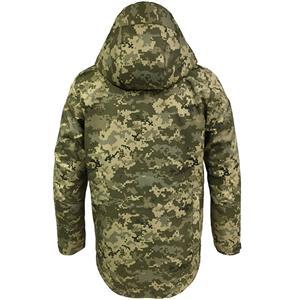 Camouflage Tactical Men Hooded Waterproof Zipper Jacket Coats OEM Design Outdoor Camping Parka Windbreaker Hunting Jacket