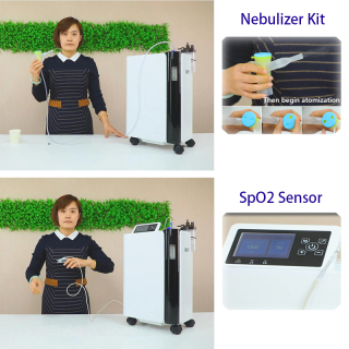 Máquina concentrada oxigênio de Generateur Oxygene 5l para idosos