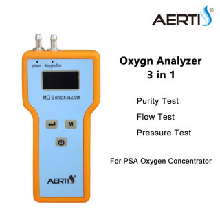 Analizzatore di ossigeno Piccolo analizzatore di O2 portatile per macchina per ossigeno PSA