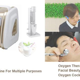 Multiple Purposes Oxygen Therapy Facial Beauty Oxygen Cocktail Use Oxygen Concentrator