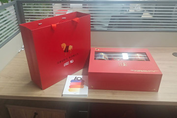 Presentes de Ação de Graças do 10º aniversário da AERTI para clientes regulares