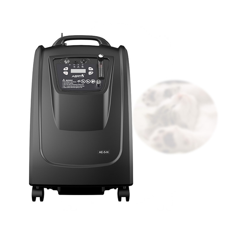 Vet Clinic Veterinary 5l Concentratore di ossigeno per la cura degli animali domestici per cani e gatti