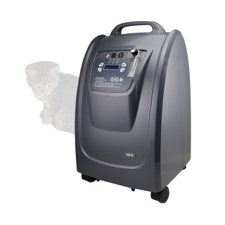 Vet Clinic Veterinary 5l Concentratore di ossigeno per la cura degli animali domestici per cani e gatti