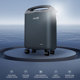 Concentratore di ossigeno fornito in fabbrica AE-5-S portatile per assistenza domiciliare