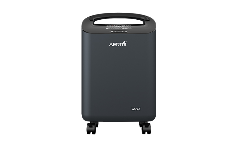 Concentratore di ossigeno fornito in fabbrica AE-5-S portatile per assistenza domiciliare
