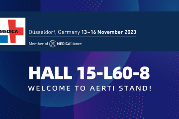 Einladung zur Medica-Ausstellung in Düsseldorf im November