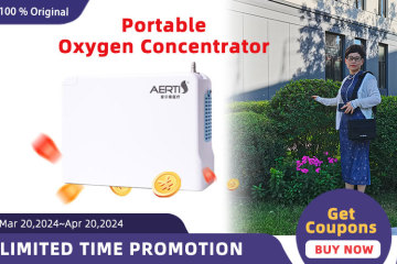 Concentrador de oxigênio portátil promoção de um mês