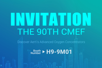 Invitación al 90º CMEF - Descubra los concentradores de oxígeno avanzados de Aerti