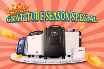 Gratitude Season Special: Oxygen Concentrator Promotion with Heartfelt Rewards