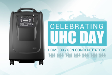 Célébration de la Journée de la CSU avec des concentrateurs d'oxygène à domicile