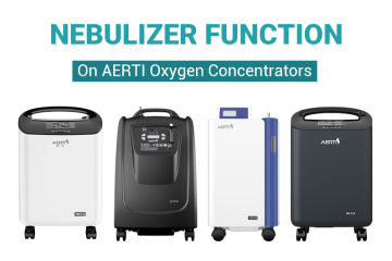 Verneblerfunktion bei AERTI-Sauerstoffkonzentratoren