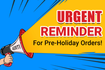 AERTI – Rappel urgent pour les commandes avant les fêtes !