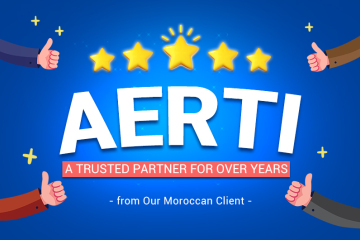 AERTI, un partenaire de confiance depuis plus d'années - d'un client marocain