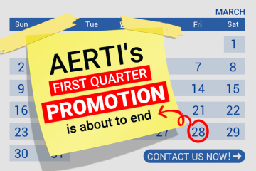 AERTI'nin birinci çeyrek promosyonu sona eriyor, hemen bizimle iletişime geçin!