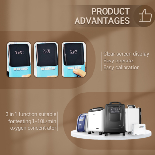 Macchina per test dell'ossigeno, analizzatore di ossigeno 3 in 1 in vendita