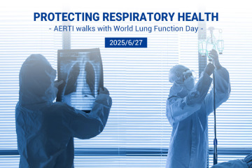 Pour protéger la santé respiratoire, l'AERTI accompagne la Journée mondiale de la fonction pulmonaire