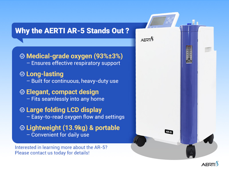 AR-5 oxygen concentrator