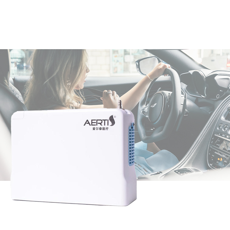 Concentratore di ossigeno portatile POC leggero per auto