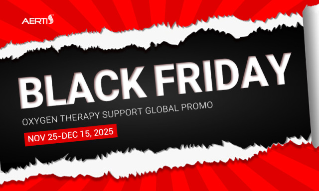 AERTI startet globale Aktion „Black Friday: Unterstützung der Sauerstofftherapie“