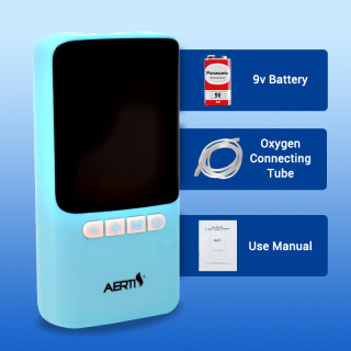 Taşınabilir Oksijen Analizörü Fiyatı Oksijen Saflık Ölçümü için O2 Analizörü