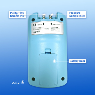 Taşınabilir Oksijen Analizörü Fiyatı Oksijen Saflık Ölçümü için O2 Analizörü