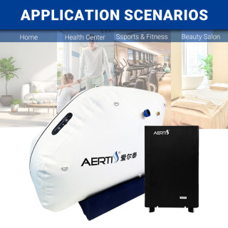 Седећа микробарична кисеоничка комора и јединица за довод кисеоника у комору