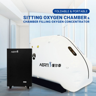 Седећа микробарична кисеоничка комора и јединица за довод кисеоника у комору