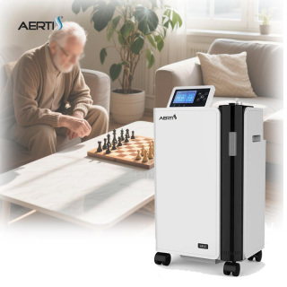 เครื่องออกซิเจนเข้มข้นขนาด 5 ลิตรสำหรับการบำบัดด้วยออกซิเจนที่บ้าน