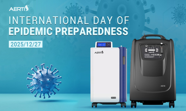 وبا کی تیاری کا بین الاقوامی دن: ہوم آکسیجن کنسنٹریٹرز، صحت کی حفاظت کرنے والے 