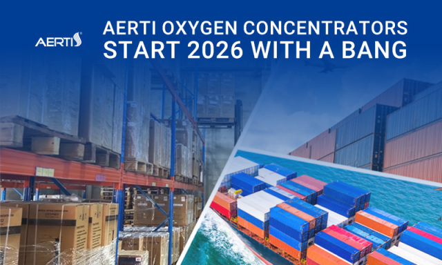 Global Orders Soar, AERTI Oxygen Concentrators Start 2026 with a Bang