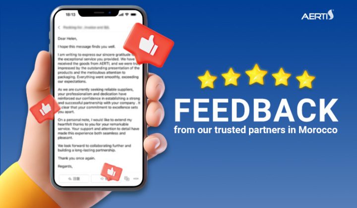 Esperienza eccezionale, partner affidabile: feedback dei clienti per AERTI